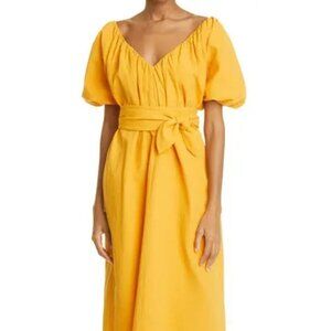 Mara Hoffman Alora Dress in Saffron